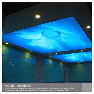 【軟膜天花 透光膜 拉膜天花 B級防火膜材料】價格,廠家,圖片,其他吊頂材料,武漢市江岸區(qū)鼎益工藝裝飾部-